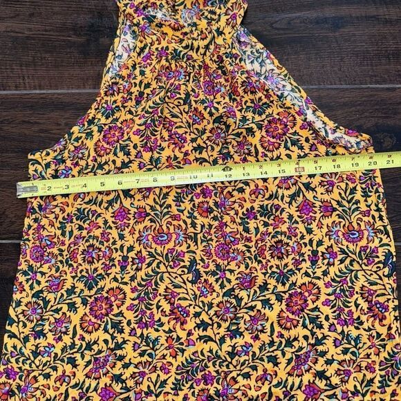 Cynthia Rowley Tunic High Neck Sleeveless Floral Size Large NWT - Picture 4 of 9